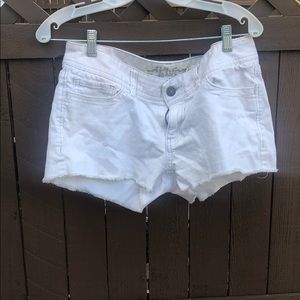 White express jean shorts